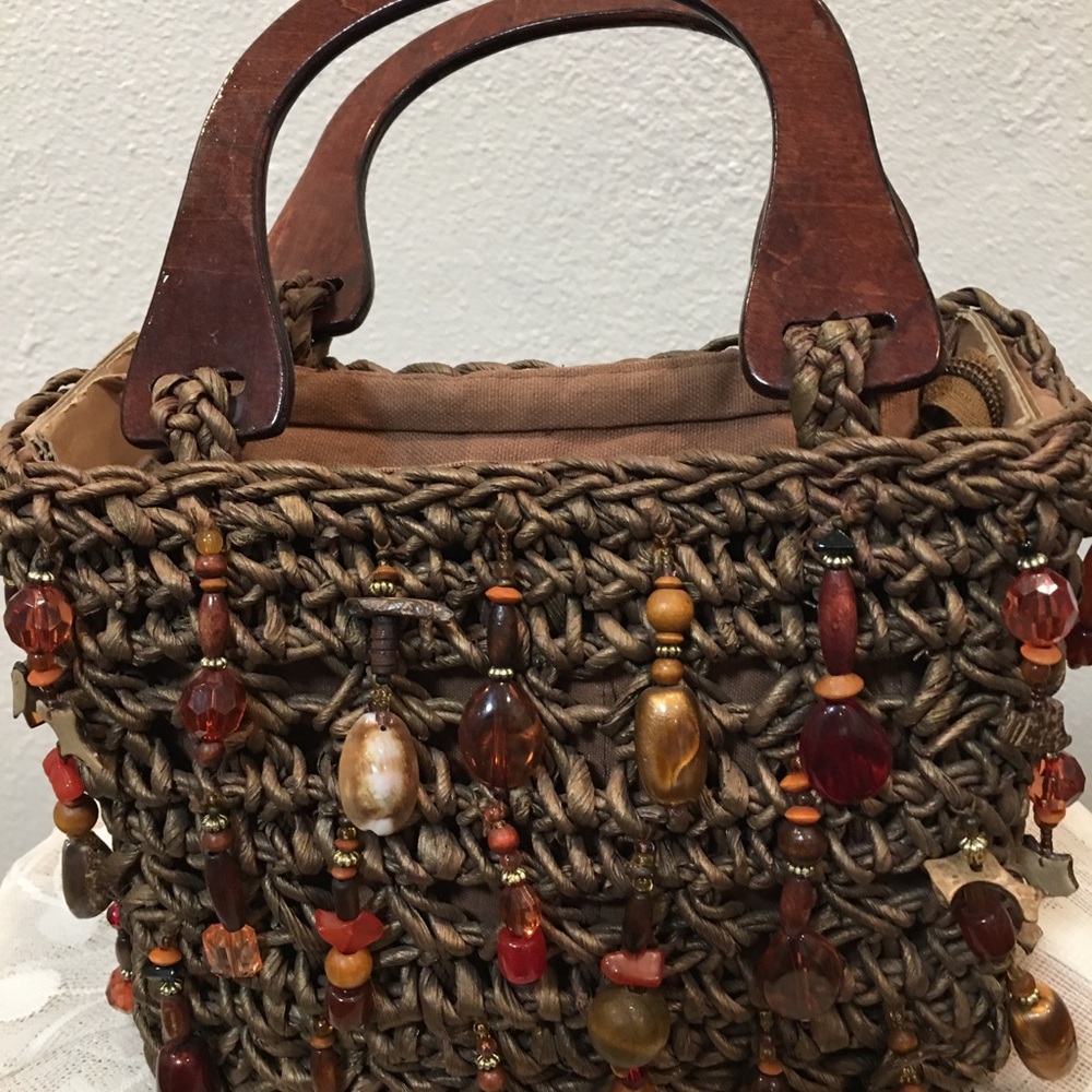 NWT Cutest Purse w/ Lots of Bobbles , Approx 8+X6+